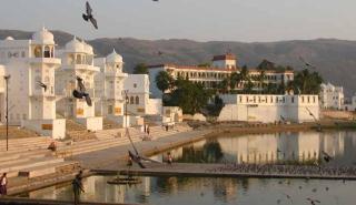 Golden tringle with Pushkar